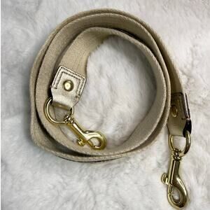 Coach Poppy Gold Cream Replacement Strap